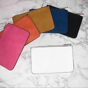 3for$30🛍 Vegan Faux Leather Clutch Pouch